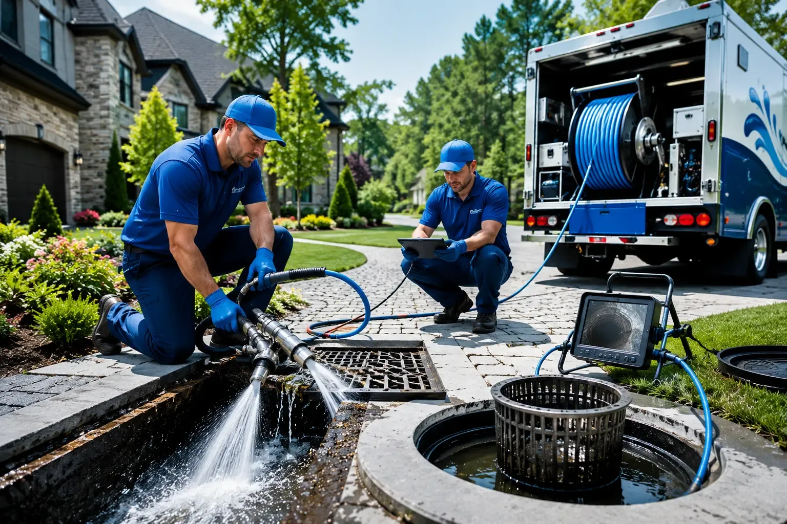 Local outdoor drain cleaning professionals in Camp Douglas, WI