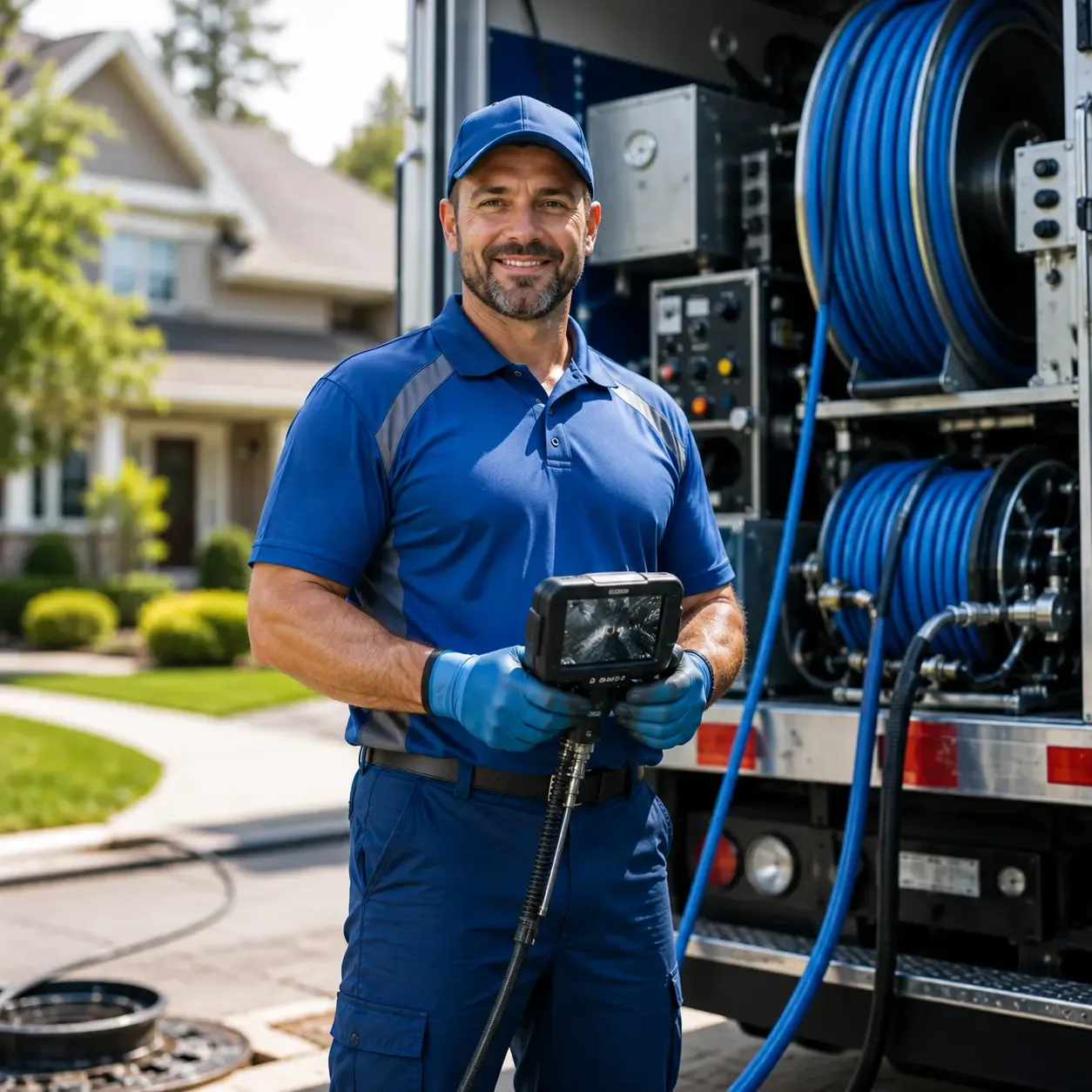 Local outdoor drain cleaning specialists in Camp Douglas, WI